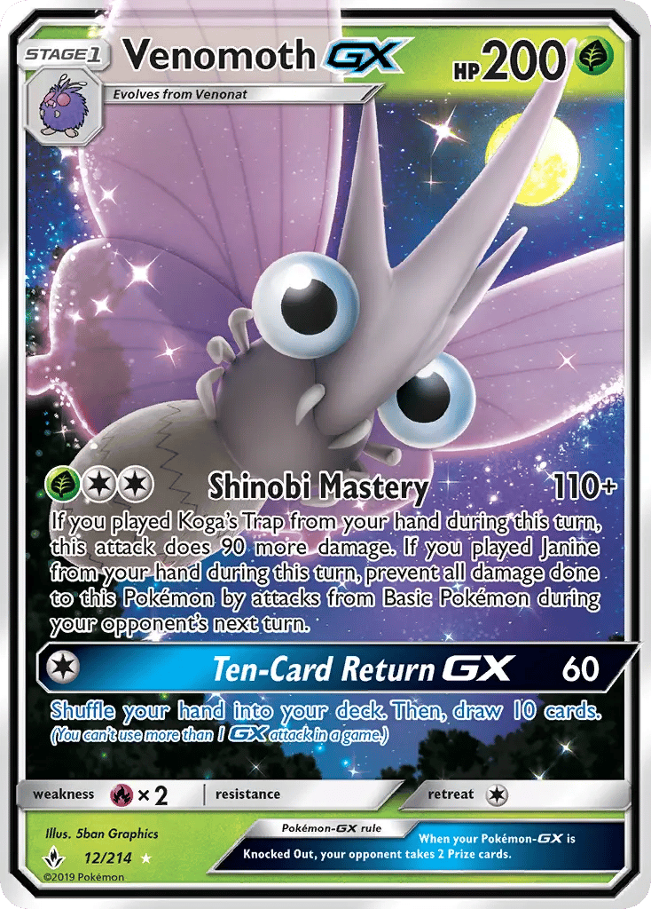 Venomoth GX