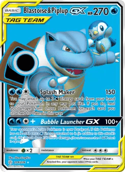 Blastoise & Piplup GX