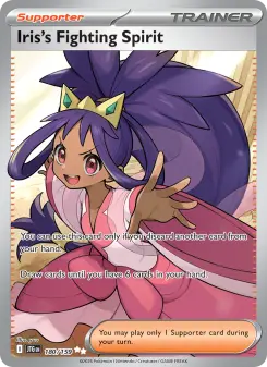 Iris's Fighting Spirit